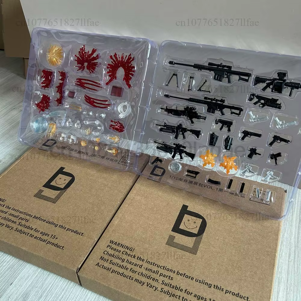 Accessoires pour figurines articulées de 6 pouces, pièces à effets spéciaux, kit d'accessoires pour modèles DIY, accessoires à effet sang, sang en spray