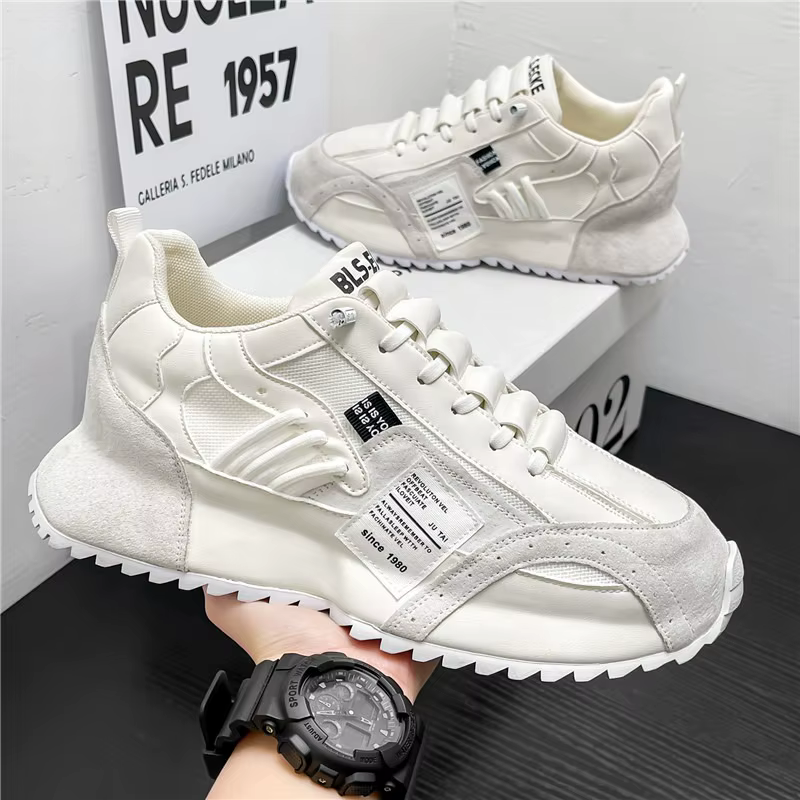 Baskets pour hommes marque de luxe chaussures décontractées respirant Sport