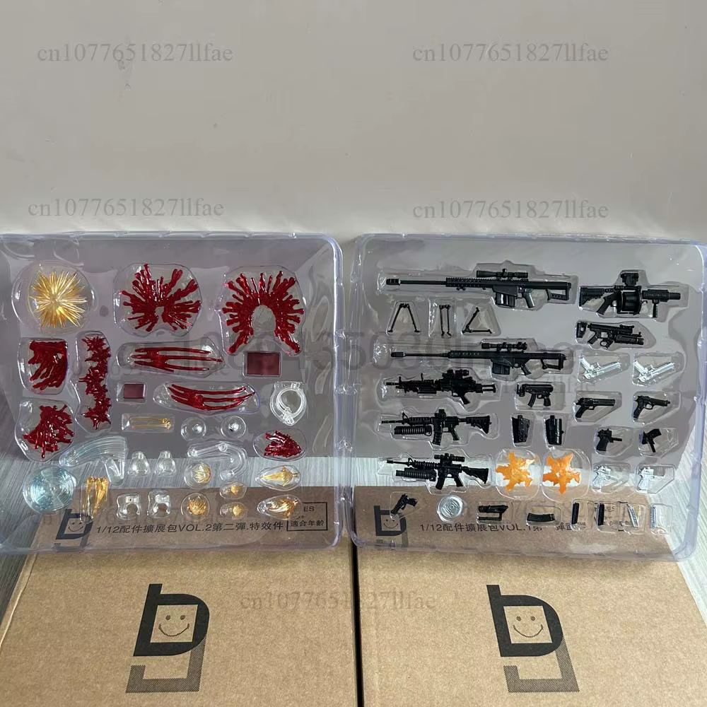 Accessoires pour figurines articulées de 6 pouces, pièces à effets spéciaux, kit d'accessoires pour modèles DIY, accessoires à effet sang, sang en spray