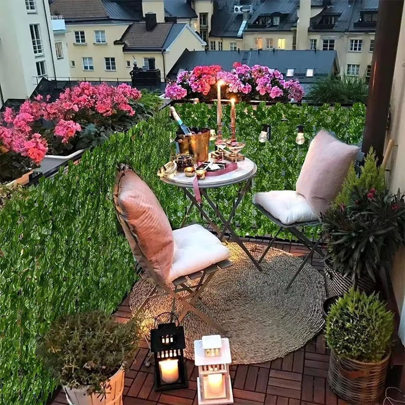 Clôture en fausses feuilles de lierre, 300x50cm, panneau de haies artificielles, écran de clôture de confidentialité pour jardin extérieur, Patio, porche, terrasse, balcon, décoration