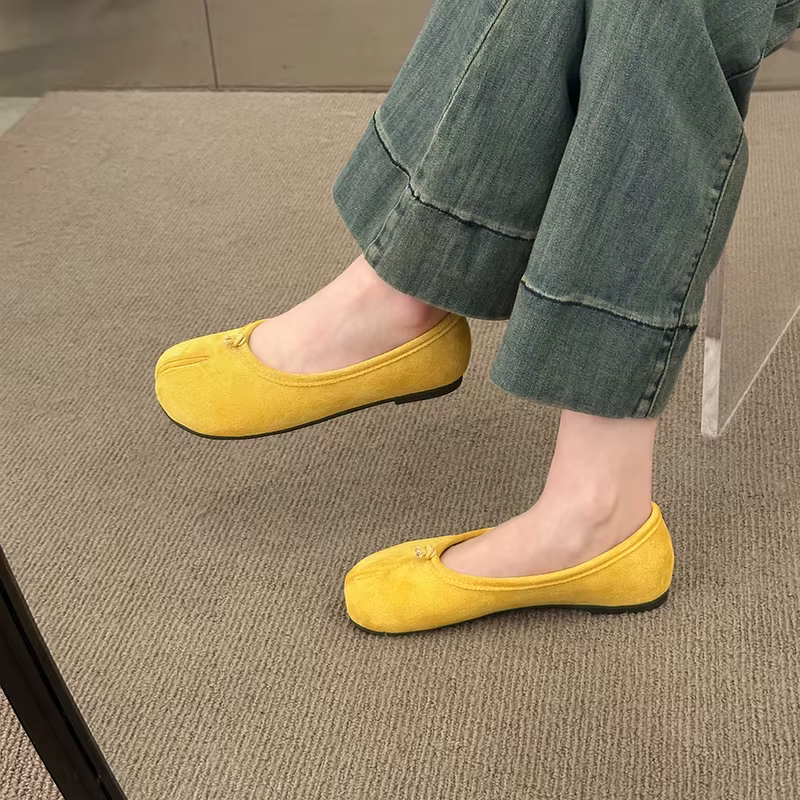 Chaussures Tabi Ninja de style japonais pour femme