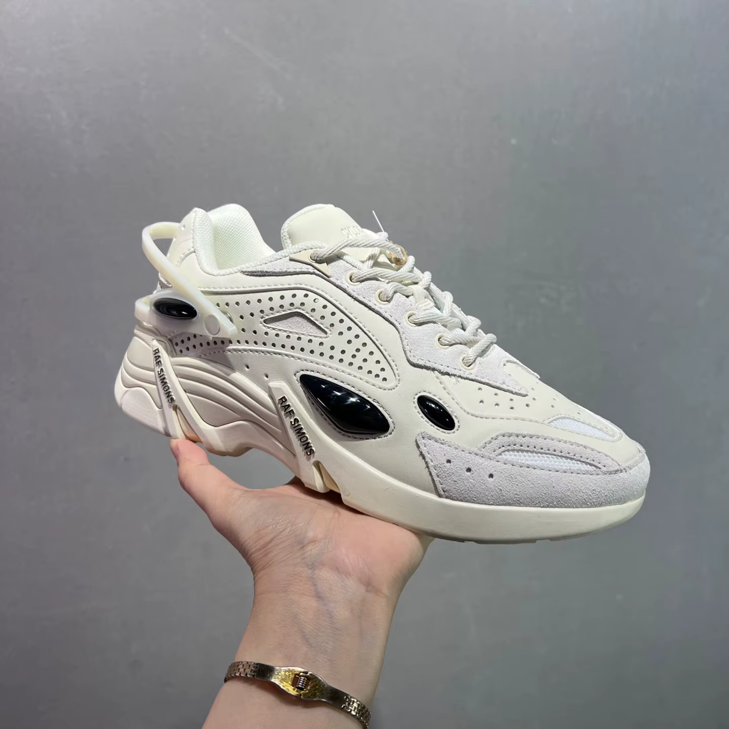 Pútai Chaussures de sport décontractées à talon épais pour hommes et femmes