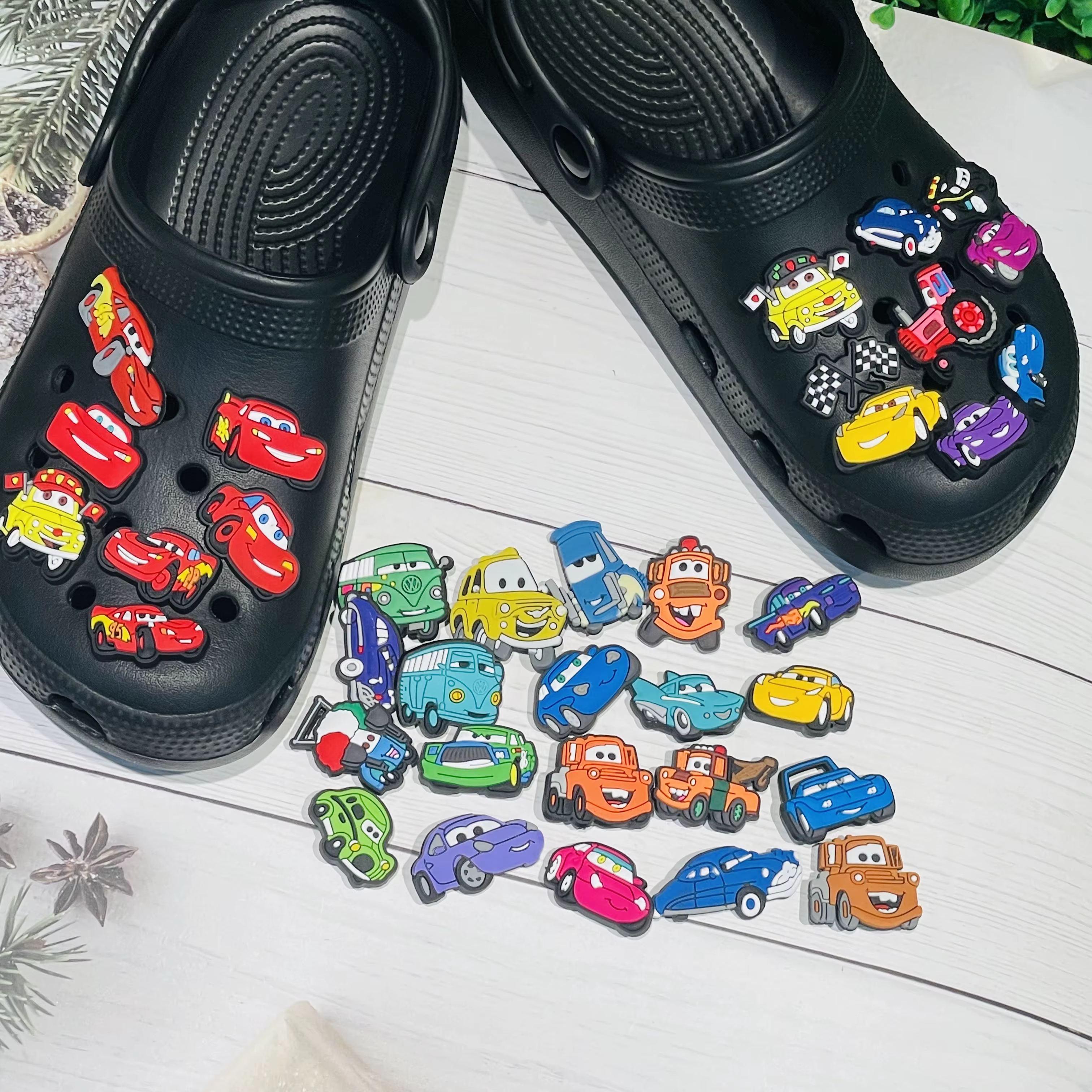 Breloques de chaussures de jardin en PVC