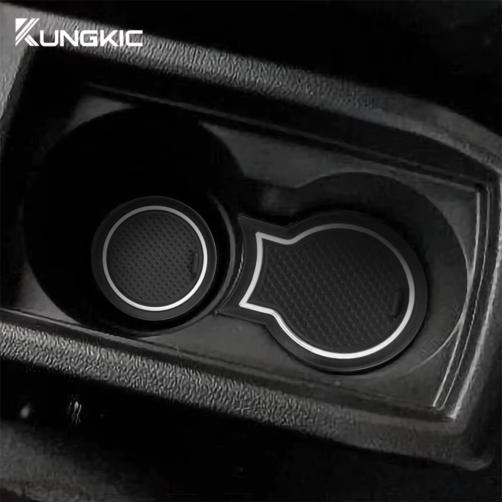 Tapis de tasse antidérapant pour porte, rainure de porte, accessoires d'intérieur, pour Dacia Duster 2018 2019 2020 2021