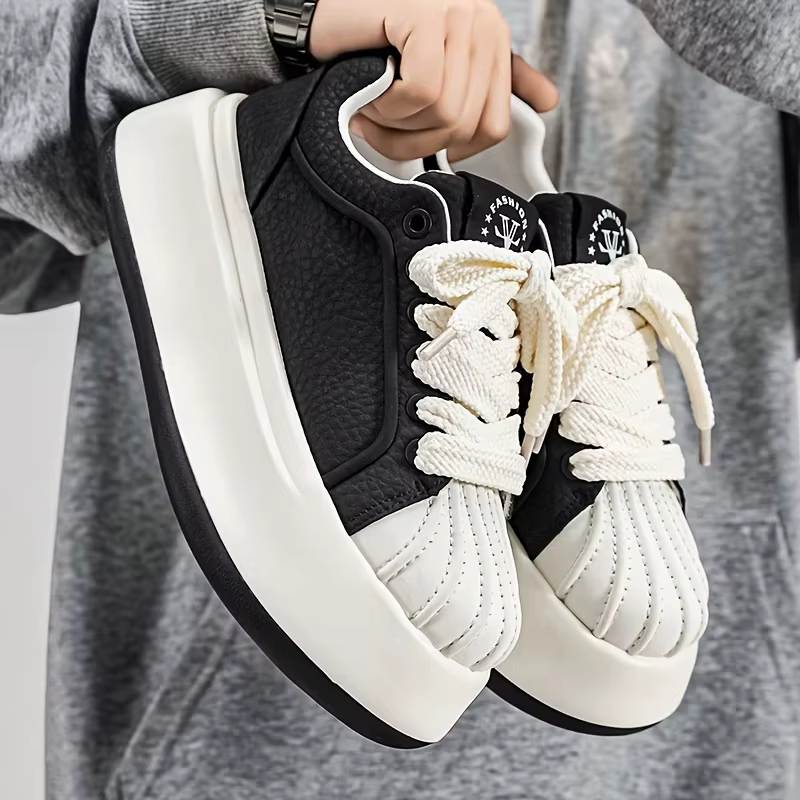 New Men'S Thick-Soled Height-Increasing Comfortable Lightweight Versatile Shoes