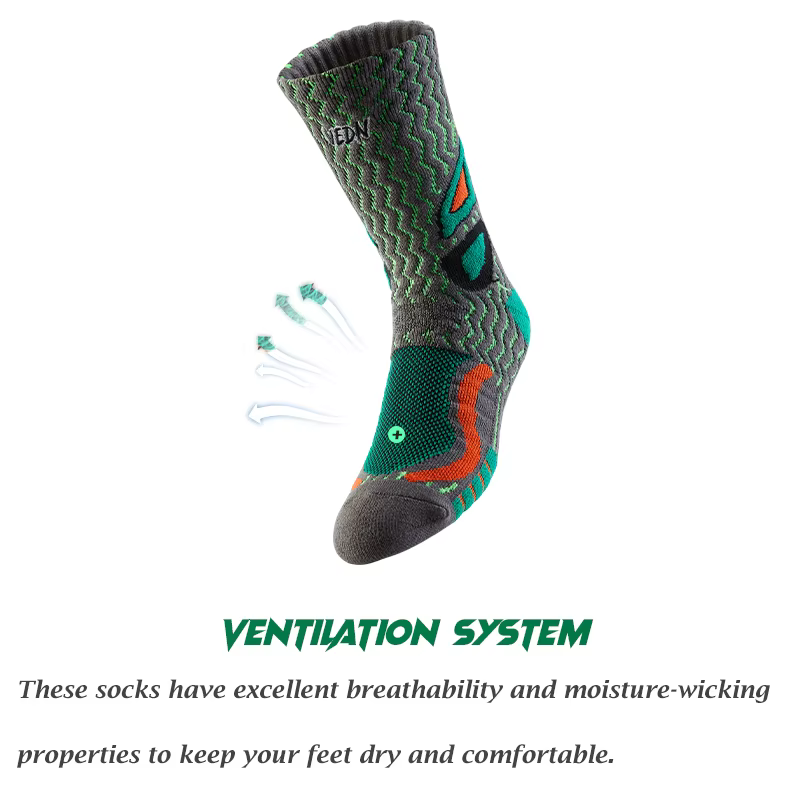 Chaussettes de Sport à fond de serviette pour hommes 9-12