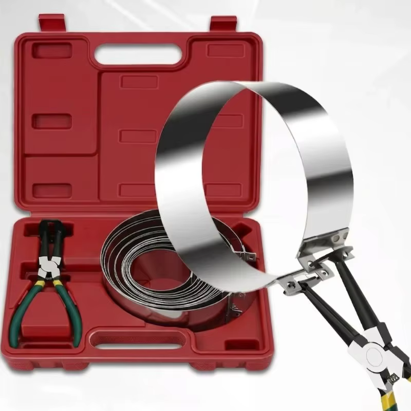 Kit d'outils universels pour l'entretien des segments de piston 62-145 mm, avec compresseur et pinces pour compresseur