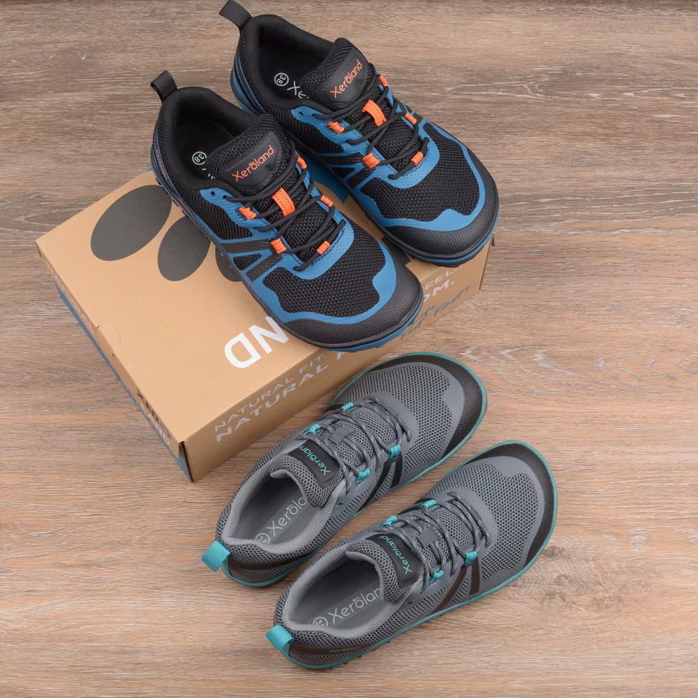 Chaussures pieds nus larges pour randonnée