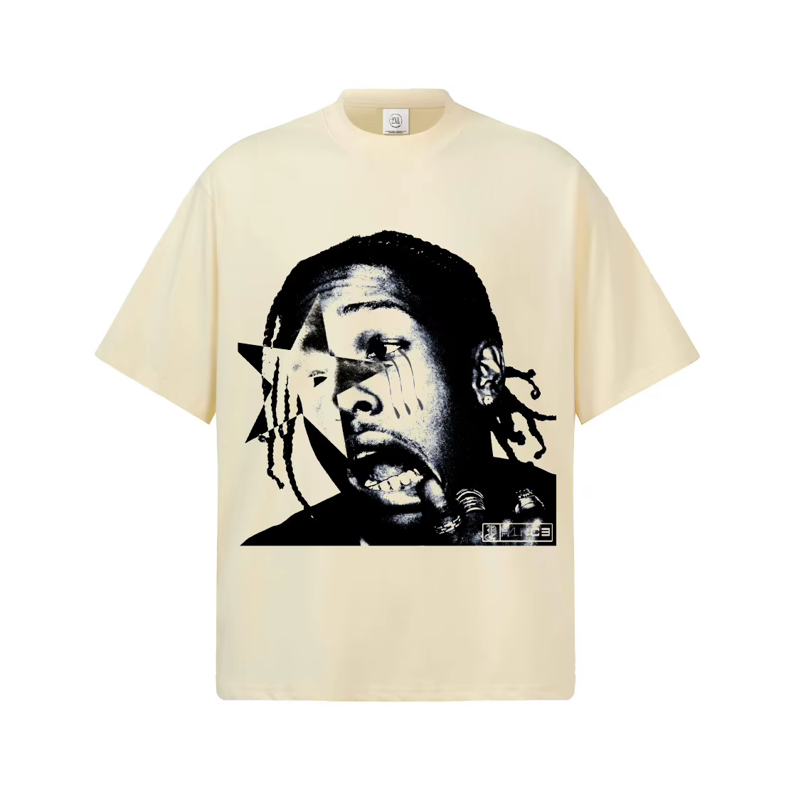 T-shirt graphique ASAP Rocky Star unisexe