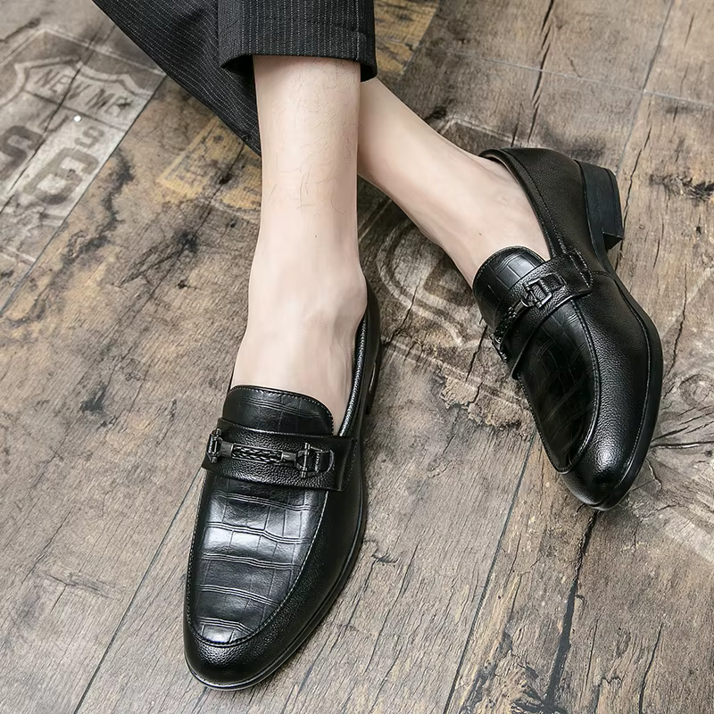 Chaussures en cuir formelles pour hommes