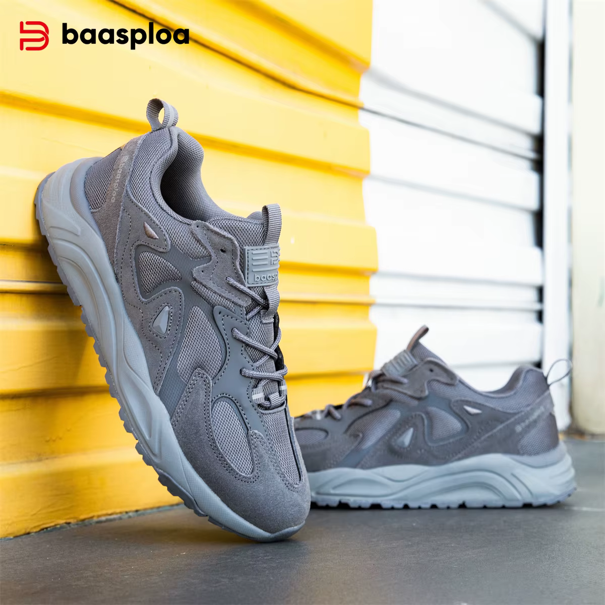 Baasploa – chaussures de marche en maille respirante pour hommes
