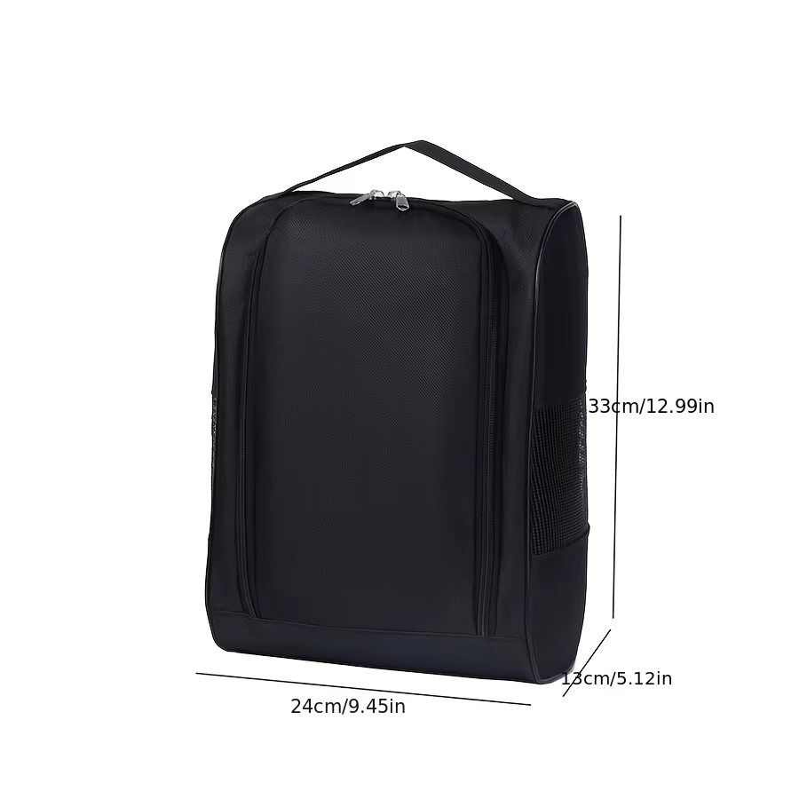 Sac à chaussures de golf portable en tissu Oxford