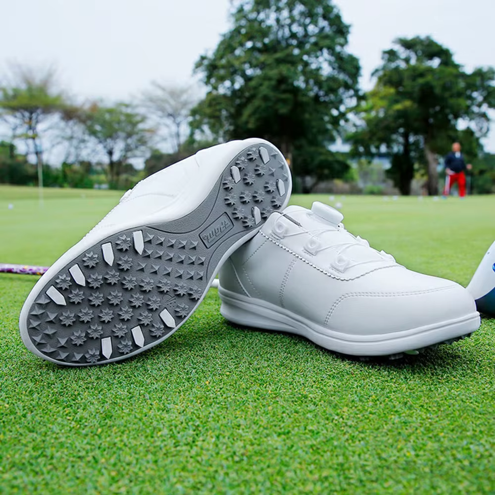 PGM XZ340 baskets de Golf pour femmes imperméable anti-dérapant microfibre laçage rapide ultraléger confortable chaussure d'amortissement à rebond élevé