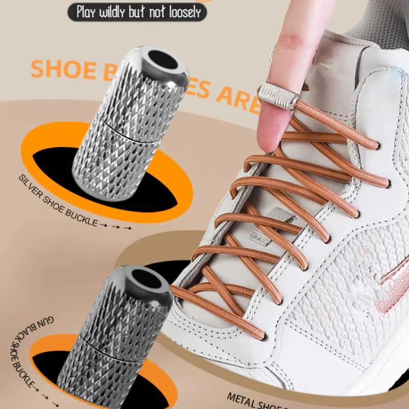 Nouveaux lacets élastiques pour baskets