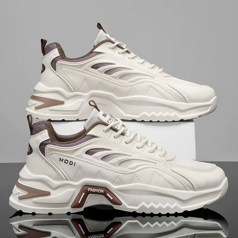 Nouvelle vente chaude hommes chaussures plate-forme baskets