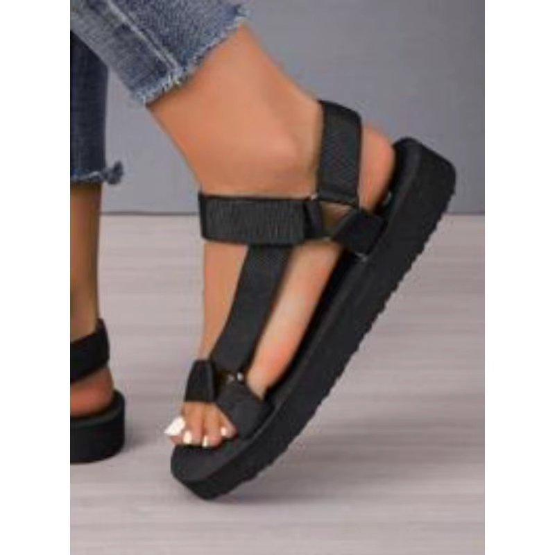 Sandales romaines à talons bas pour femmes