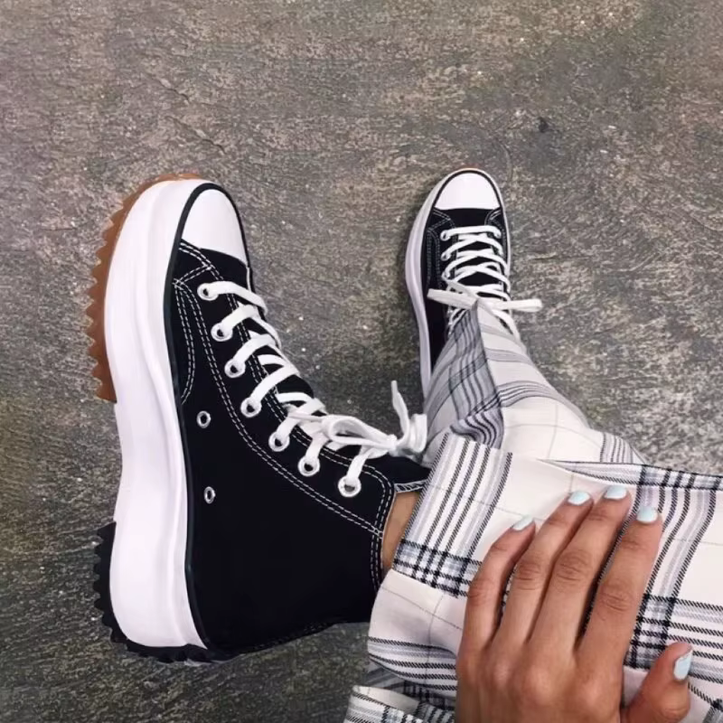 Nouvelles Chaussures en Toile Plateforme 2026 pour Femmes – Tendance