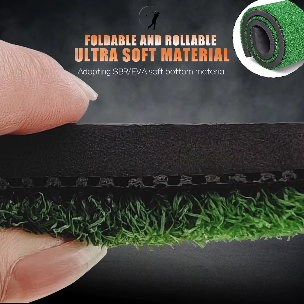 Tapis de frappe de Golf, aide à l'entraînement de Golf en intérieur et en extérieur, 4 Styles, Mini pratique, tapis d'herbe PP Durable, exercice d'arrière-cour, livraison directe