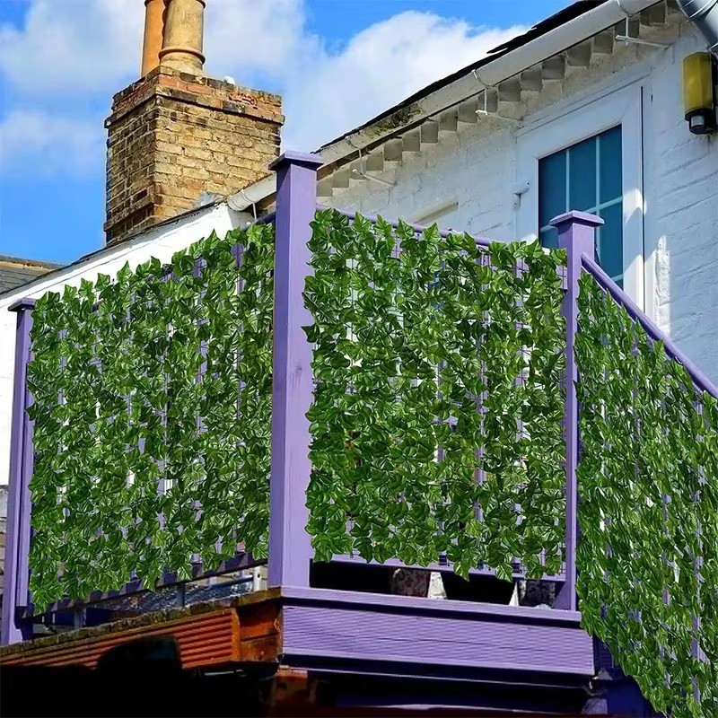 Clôture en fausses feuilles de lierre, 300x50cm, panneau de haies artificielles, écran de clôture de confidentialité pour jardin extérieur, Patio, porche, terrasse, balcon, décoration