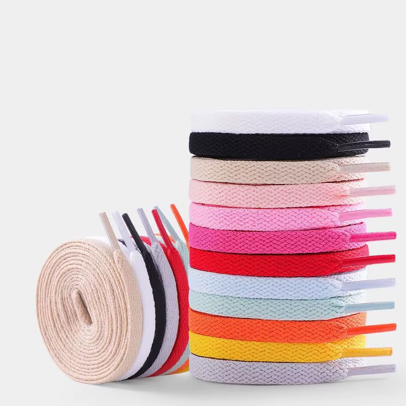 26 couleurs lacets plats adultes enfants noir blanc rose