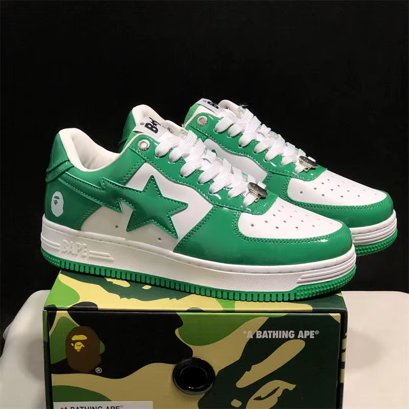 Nouvelles baskets de sport BAPE (BATHING APE) unisexe Low STA Shark Vibe BapeGoose pour le skateboard et la marche en extérieur 2026