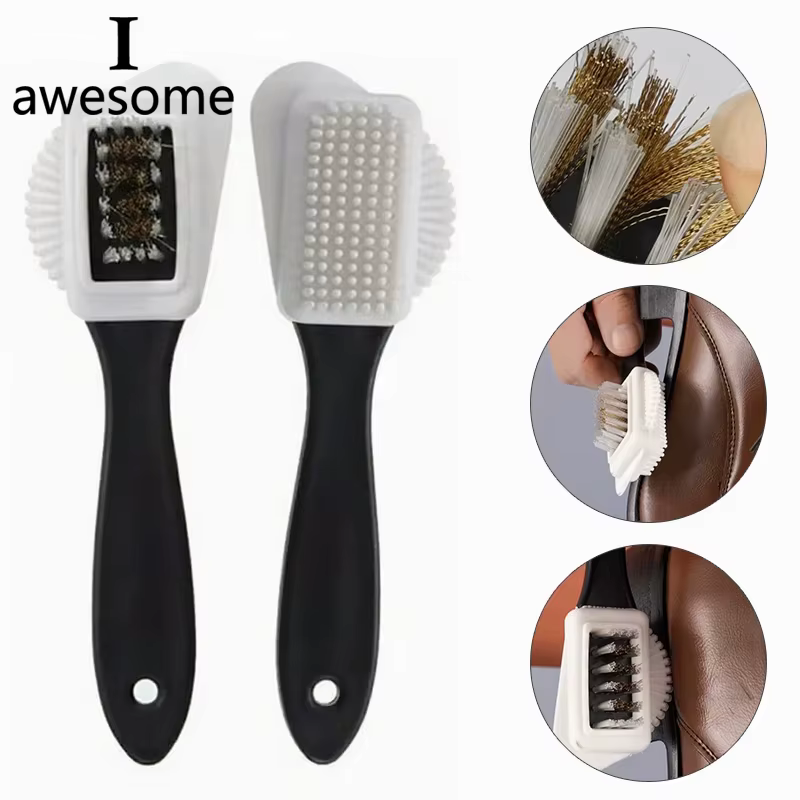 Brosse de nettoyage de chaussures en daim