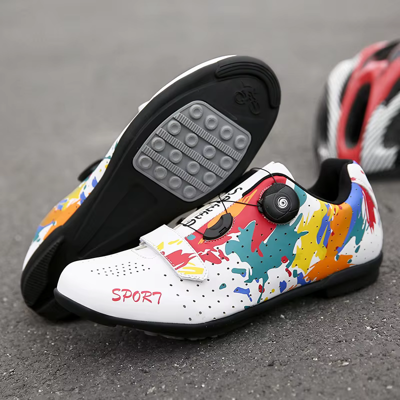 Chaussures de cyclisme unisexes Graffiti