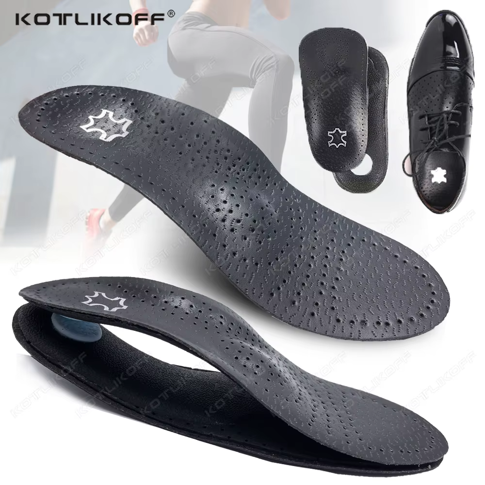 Semelles intérieures en cuir pour chaussures