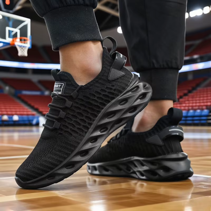 Baskets de basket-ball athlétiques pour hommes