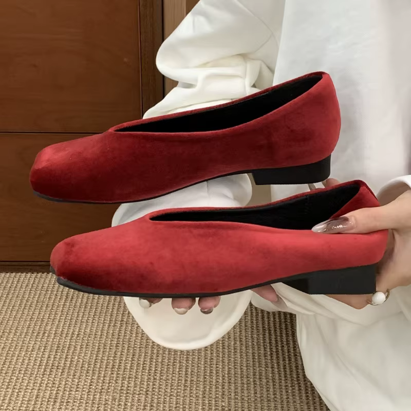 Nouvelles Chaussures Rétro pour Femme
