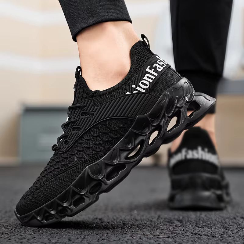 Baskets homme confortable hommes Sport chaussures de course Sneaker décontractée en plein air respirant