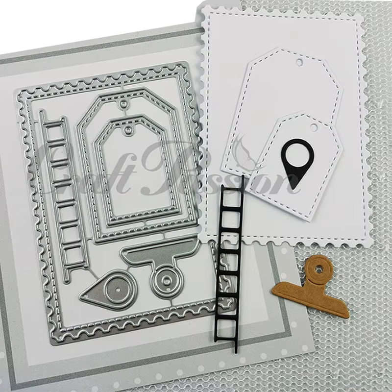 Accessoires de timbres-poste, matrices de Scrapbooking, cadre de matrices de découpe en métal, pochoirs pour Album de bricolage, carte en papier, matrices artisanales décoratives