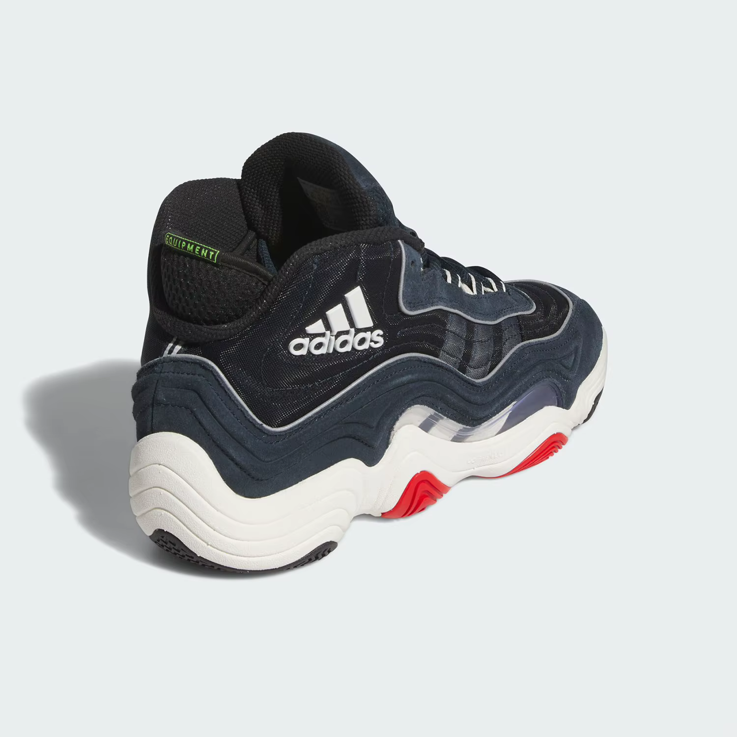 Adidas officiel véritable trois rayures hommes mi-haut durable rembourré chaussures de basket IF2100