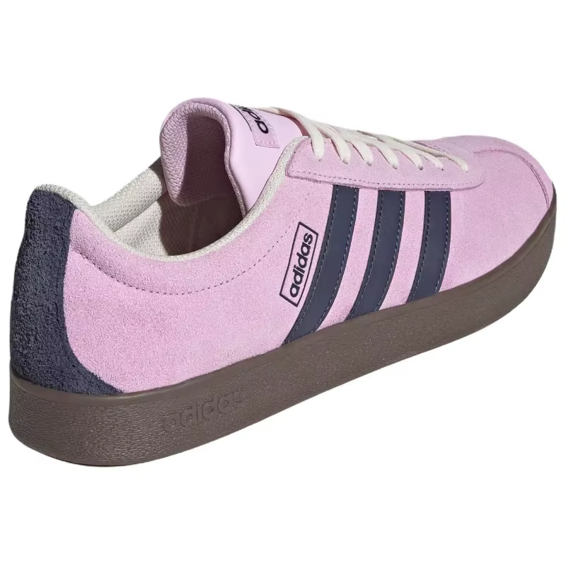 Adidas VL Court 2.0 Chaussures de sport rétro unisexes à bout en T violettes