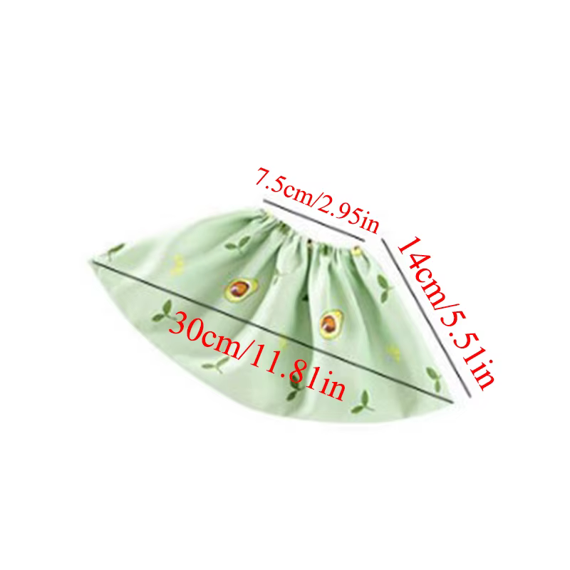 Couvre-chaussures en tissu lavé