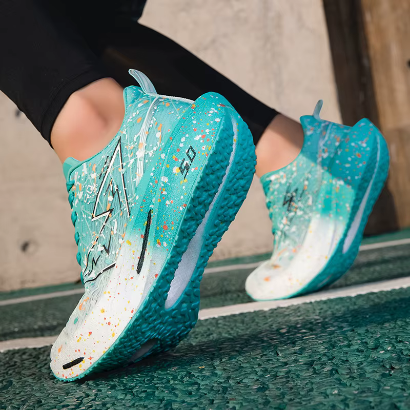 Chaussures de course légères en carbone pour hommes