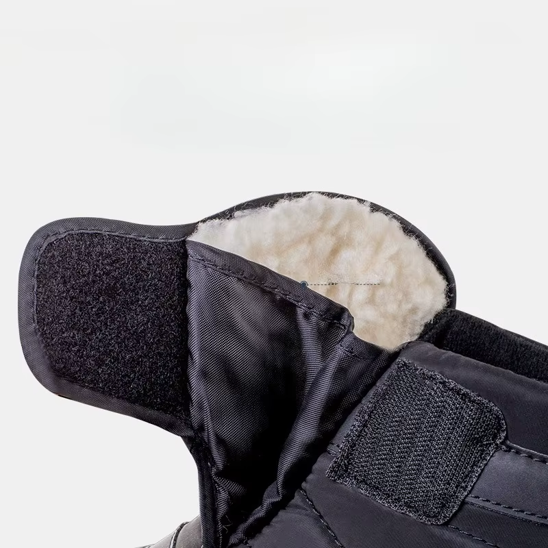 40 ° C hiver épaissir chaud hommes bottes de neige en plein air imperméable confort coton chaussures résistant au froid