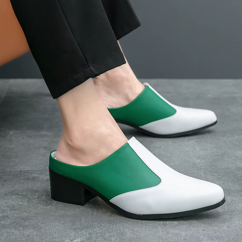 Chaussures de travail d'affaires pointues pour hommes