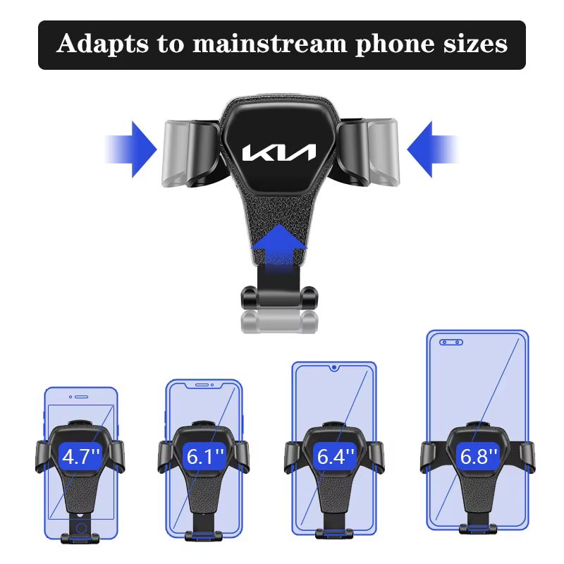 Support de téléphone portable pour intérieur de voiture, accessoires pour Kia Sportage Morning Ceed Picanto Rio ProCeed Niro Stonic Optima Forte 5 3 4 KN