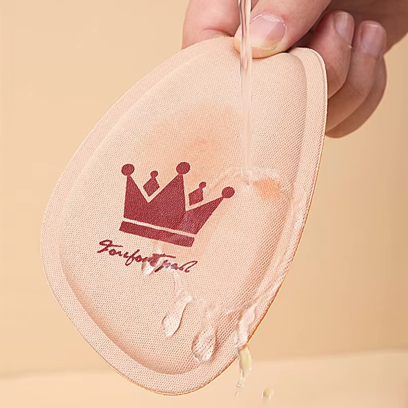1/2/5 paires femmes antidérapant couronne avant-pied coussinets soulagement de la douleur insérer demi taille semelles coussins Anti-douleur orthopédique demi-rembourages