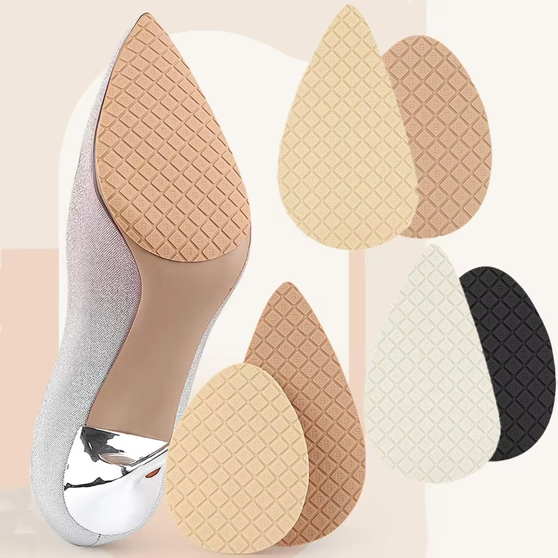 Kit de réparation de semelles en caoutchouc auto-adhésif antidérapant et résistant à l'usure pour chaussures à talons hauts et baskets – Nouvelle offre