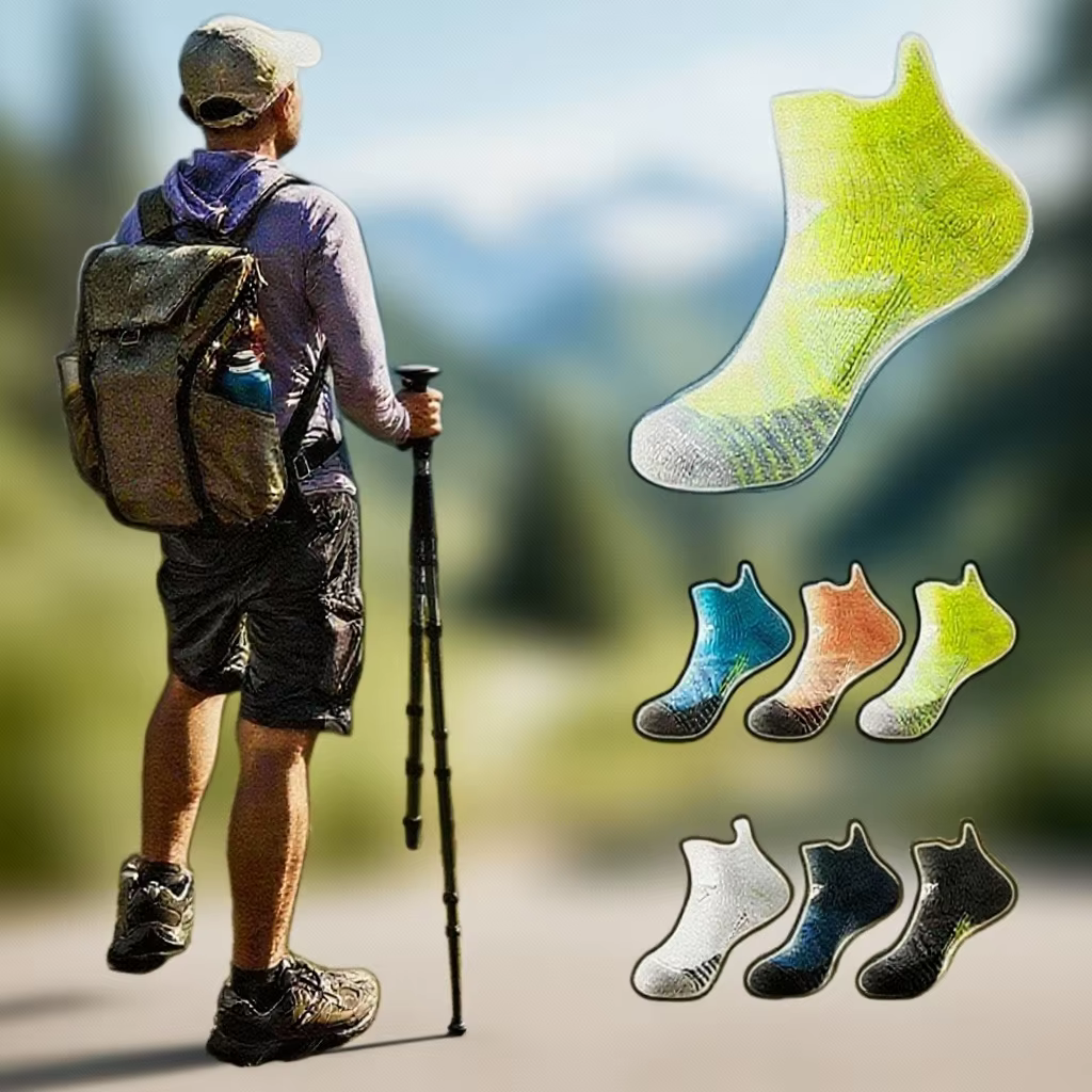 Chaussettes de course unisexes
