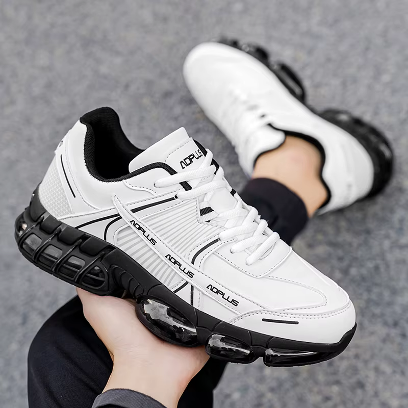 Baskets Chunky Tendance pour Hommes Grandes Tailles 39-48 Automne Hiver Respirantes en Maille Amortissantes Chaussures de Sport et Course en Extérieur
