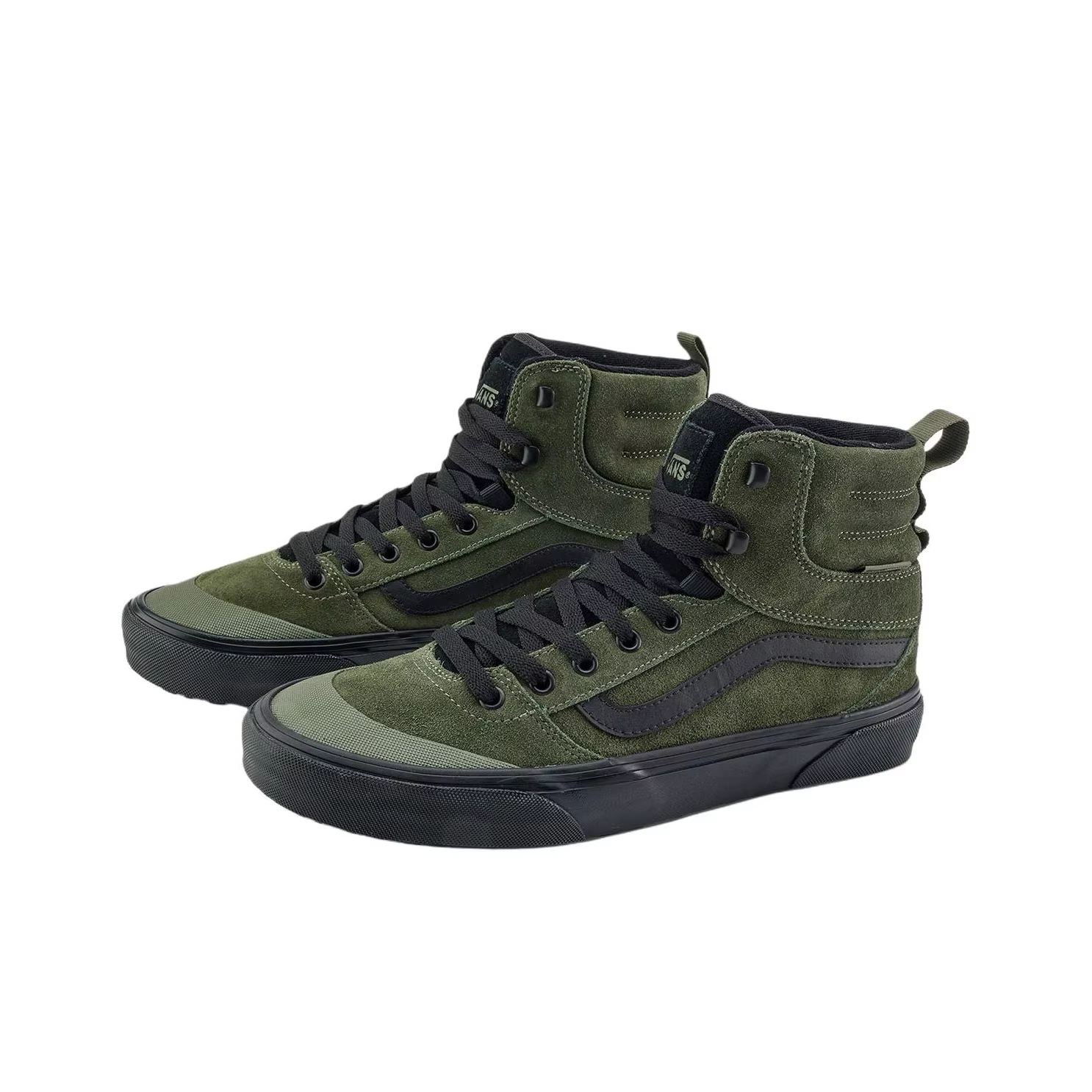 Vans Ashwood Hi High top Chaussures de skateboard pour hommes Vert VN000D94KEK
