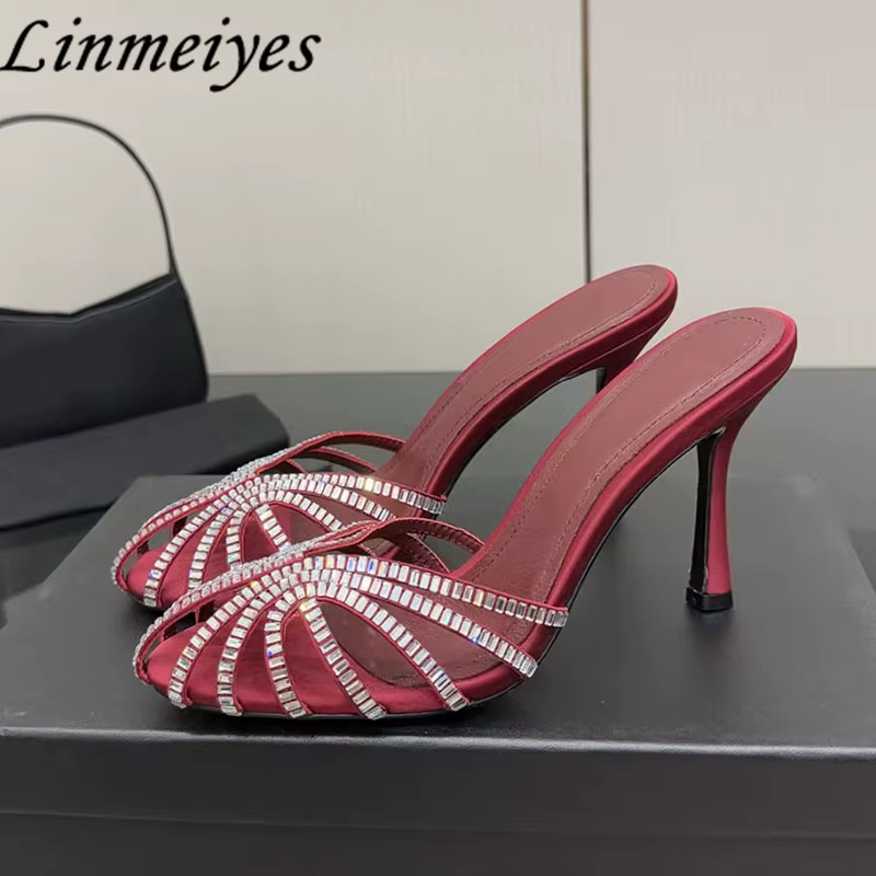 Pantoufles Sexy à talons hauts pour femmes