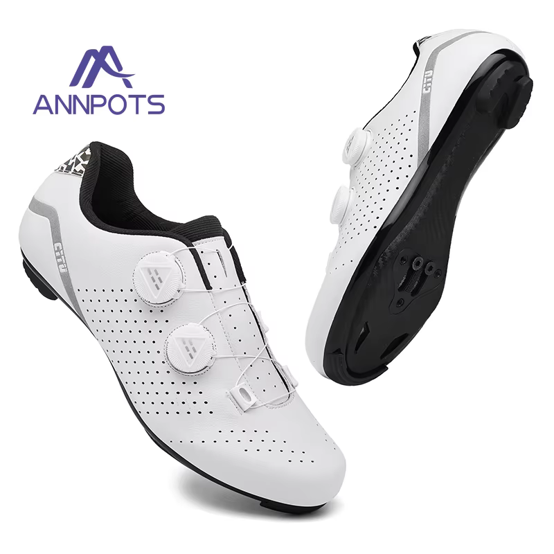 Chaussures de cyclisme autobloquantes femmes