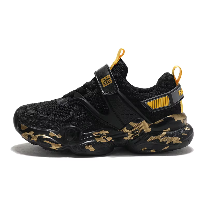 2025 nouveaux enfants chaussures garçon Sneaker tricot plate-forme respirant été école
