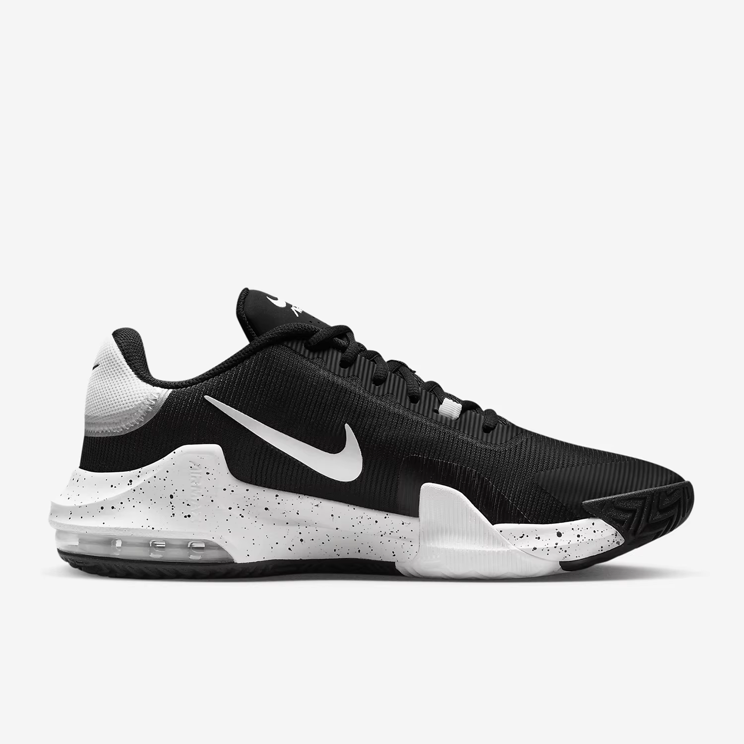 Nike véritable Impact 4 chaussures de basket-ball durables pour hommes DM1124-011