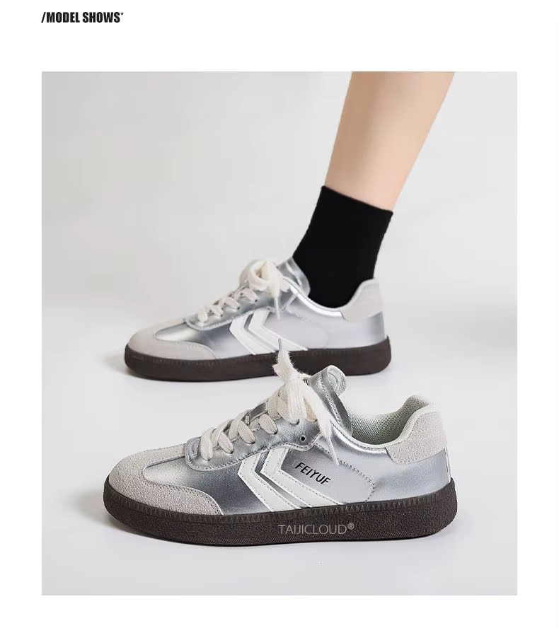 Chaussures d'entraînement rétro allemandes pour femmes
