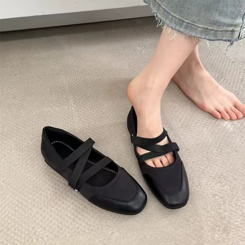 Nouvelles chaussures plates Mary Jane printemps/automne 2025